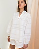 koszule damskie  KOSZULA LISA JACKARD PREMIUM OFF white 2