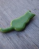 magnesy Ceramiczny magnes kot zielony 1