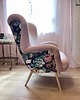 fotele Fotel uszak Scandi , Retro . lata 60 2