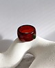 pierścionek z żywicy Masywny Pierścionek z Kamieniem Naturalnym  Chunky Jelly Ring 7