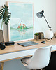 plakaty Jezioro Bled Słowenia - vintage plakat 50x70 cm 7