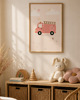 plakaty Traktor plakat Montessori 1