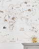 naklejki ścienne do pokoju dziecka Tapeta dla dzieci Mapa Świata 3 (mural) 2