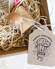 stemple Stempel Ex libris BALON z KSIĄŻKAMI 2