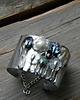 bransoletki wire wrapping Kwiatuszki   - BRANSOLETA MANKIET  CUFF 5