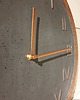 zegary Zegar betonowy cgrafit miedź designerski 45cm 2