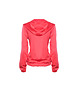 bluza z kapturem damska Bluza Blazer koralowa sportowa casual 2