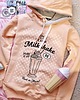 bluza z kapturem damska Brzoskwiniowa bluza Peach Milkshake! 1