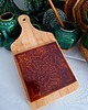 deski do krojenia i tace Dekoracyjna deska taca z ceramicznym kaflem 1