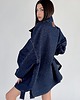 kurtki damskie Bluza/ kurtka koszulowa oversize denim dark blue 2