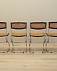 krzesła Komplet czterech krzeseł, Bauhaus design, lata 60, produkcja: Włochy 9