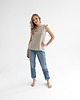 topy damskie Lniany Top MEADOW  NATURAL 4