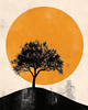 plakaty Plakat - Hilltop tree 1 2