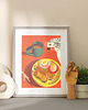 plakaty Plakat "Kura" A4 (21x30) 2