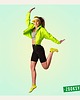 skarpetki damskie Skarpetki antypoślizgowe SKOKSY sportowe stopki na jogę, fitness i trampoliny 8