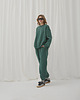 spodnie dresowe damskie Bluza Cheer long emerald 2