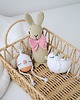 ozdoby wielkanocne Zestaw ozdób wielkanocnych - róż/beż 4