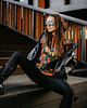 bluza z kapturem damska Damska Bluza Expres Zamek DR.CROW Spinnaker 1
