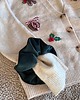 ozdoby do włosów dla dzieci Świąteczny scrunchie velvet 2 aksamitne gumki do włosów 6