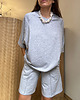 t-shirt damskie T-shirt Chillout light grey crew neck 3