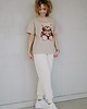 t-shirt damskie T-shirt oversize Biscuit Teddy dla mamy 5