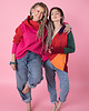 bluza z kapturem damska Bluza damska kolorowa, asymetryczna bluza bawełniana 5