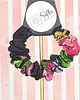 gumki do włosów S wąska gumka jedwabna do włosów jedwab naturalny scrunchie kolorowa 1
