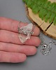 naszyjniki - inne Naszyjnik Talizman kryształ górski wire wrapping 3