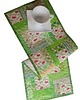 obrusy i serwetki Wiosna #2  -bieżnik, mata patchwork 4