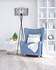 lampy podłogowe Loftowa lampa podłogowa do salonu LIXA LOFT w kolorze czarnym 1