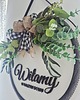 Ozdoby na ścianę Witamy w naszym domu 6