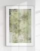 plakaty ZESTAW PLAKATÓW  zieleń mid century modern 4