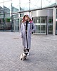 płaszcze damskie Mega długa bluza płaszcz Dubaj 1