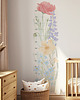 naklejki ścienne do pokoju dziecka MIARKA WIOSENNY OGRÓD - naklejka na ścianę 1