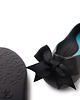 baleriny damskie ABBIE LICORICE MAT matowe czarne balerinki Oka-B 1