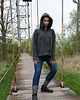 bluza z kapturem damska Bluza damska,kurtka dzianina z kapturem 1