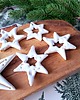 dekoracje świąteczne Gwiazdki ceramiczne świąteczne 2