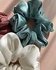 gumki do włosów Zestaw 3 scrunchies - Lagoon, White & Celadia 2