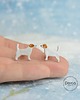 kolczyki ceramiczne Jack russell terrier mini- ceramiczne kolczyki 2