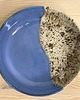 miski i misy Miska ceramiczna błękitno beżowa 2