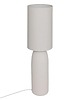 lampy podłogowe Lampa podłogowa, kamionkowa, biała Keyah 111 cm 1