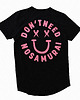 t-shirty męskie T-shirt Smile Pink Organic Cotton 1