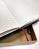 notatniki i albumy Notes Potret kobiety Gold 14x20.5 cm z pudełkiem 200 stron w linie 2