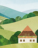 plakaty Roztocze - Zielona Kraina - plakat fine art 2