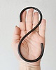wieszaki Haczyk wieszaczek S czarny metalowy 16x7 cm 5