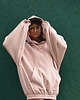 bluza z kapturem damska Różowa Bluza z Kapturem Shred Sista Pink Hoodie 5