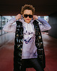 bluza z kapturem damska Damska Bluza z kapturem DR.CROW Winter Wolf 2