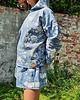 bluza z kapturem damska Bluza lniana z kapturem handmade 8