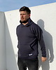 bluzy męskie Bluza z kapturem  WASH NAVY 1
