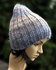 czapki damskie Zimowe niebo / czapka z jedwabiem 3